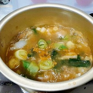 된장찌게에 돼지불고기