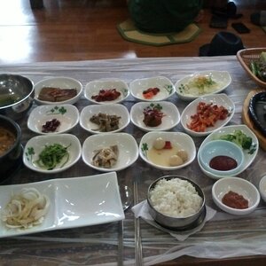 담양 터미널 뒤 죽순 된장국 / 죽녹원 앞 옥빈관 (떡갈비, 대통밥)