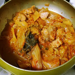 내가 한 김치찜