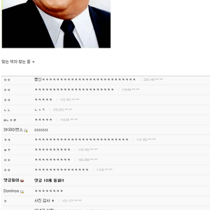 디씨 야갤러의 전쟁대비 물품