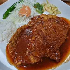 용산 단박돈까스