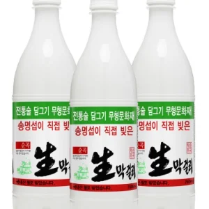 송명섭 막걸리